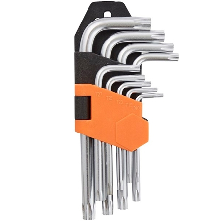 Max Stiftnøglesæt Torx - 9 Dele