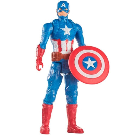 Marvel Captain America Titan Hero Figur - 30 cm