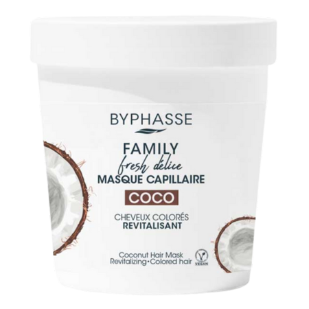Byphasse Family Fresh Delice Coconut Hair Mask – 250ml