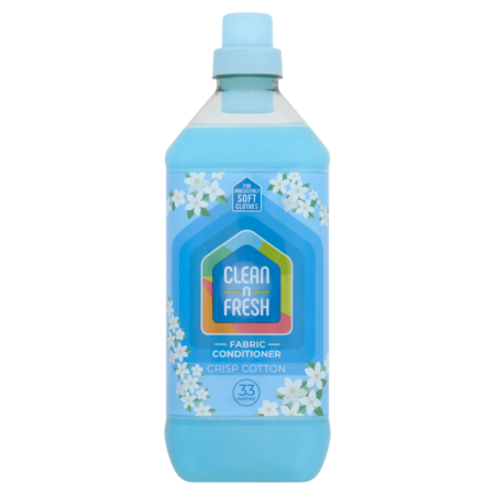 Clean & Fresh Crisp Cotton Fabric Conditioner – 1000ml