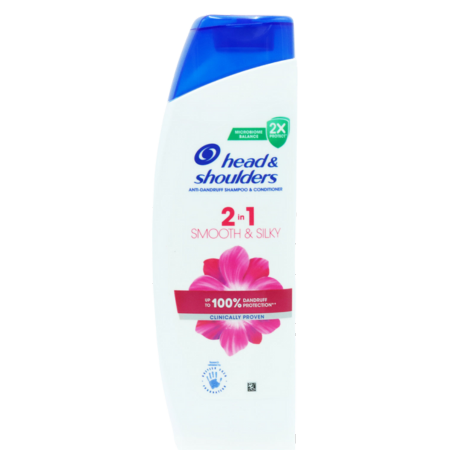 Head & Shoulders 2-in-1 Smooth & Silky Shampoo – 330ml