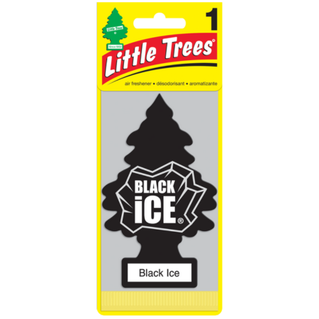 Little Trees Black Ice Car Air Freshener