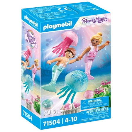 Playmobil Princess Magic Mermaid Children with Jellyfish