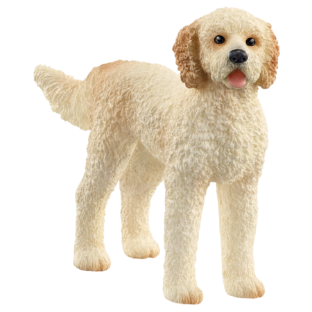 Schleich Goldendoodle Dog Figure