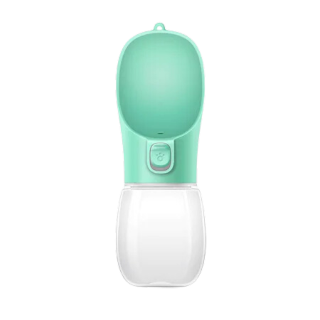 Pet Care Cup Transportabel Vandflaske til Hunde Grøn