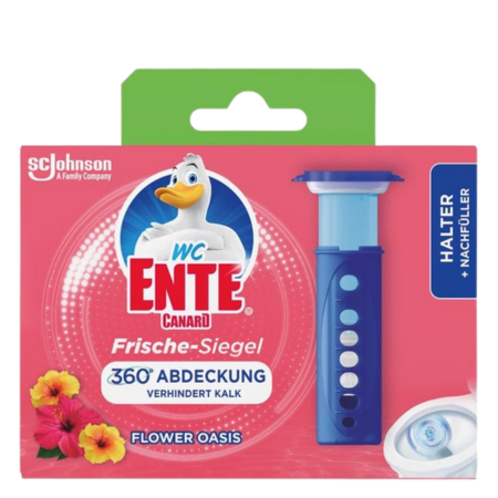 WC Ente Frisk-Segl Flower Oasis Toiletrenser
