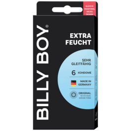 Billi Boy Extra Feucht Lubricated Condoms – 6 stk