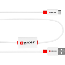 Skross Buzz Charge’n Sync Alarm USB 2.0 A til USB Micro - 1 m
