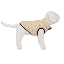 Peppy Buddies Ultra-Light Beige Puf Hundejakke - XS