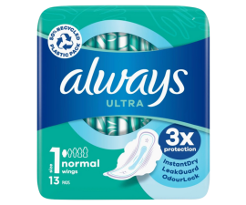 Always Ultra Normal Plus Size 1 - 13 stk