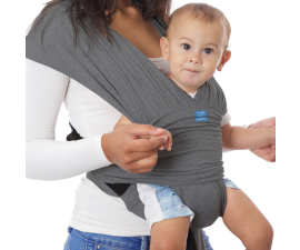 Dreamgenii SnuggleRoo Bæresele til Baby – Koksgrå