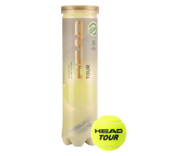 Head Tour Tennis Balls - 4 stk.