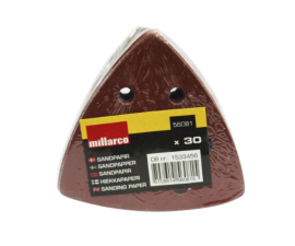 Millarco Slibepapir Til Trekantsliber - 30 stk