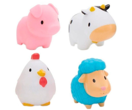 Munchkin Bath Squirters Farm - 4 stk