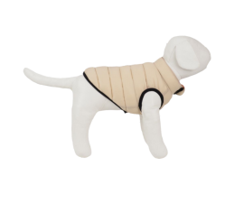 Peppy Buddies Ultra-Light Beige Puf Hundejakke - XS