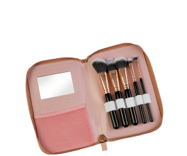 Royal Cosmetic Connections Glam Makeup Børste Sæt - 6 dele 