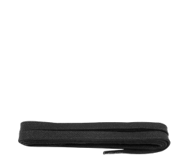 Shoestring Snørebånd Sort 3 mm - 75 cm